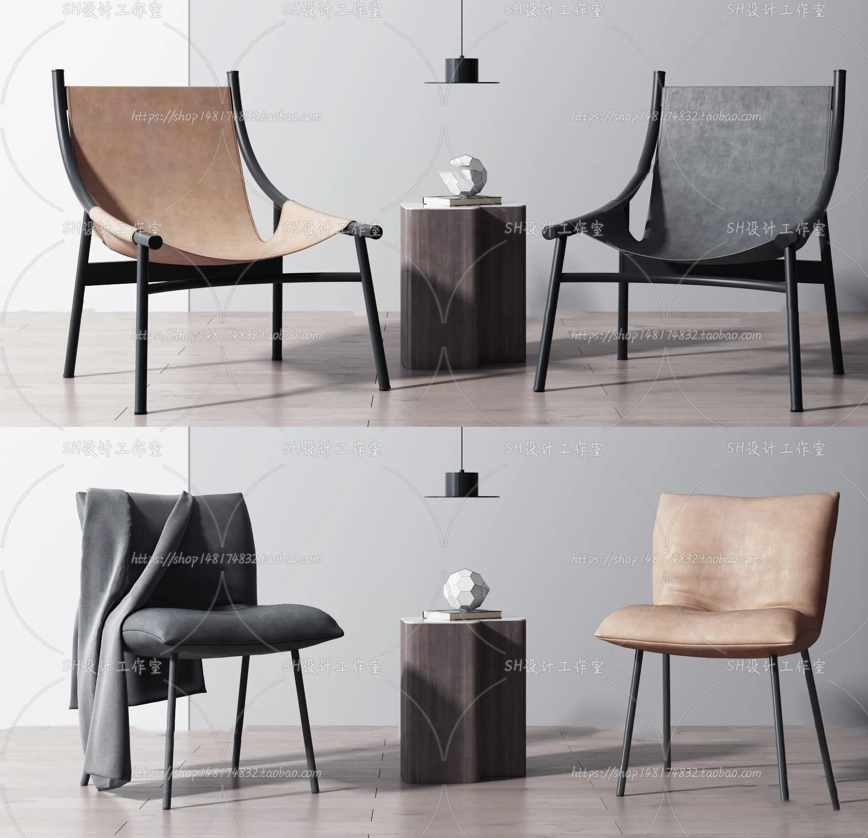 Chair – Armchair – Single Chairs – 3D Models – 0123
