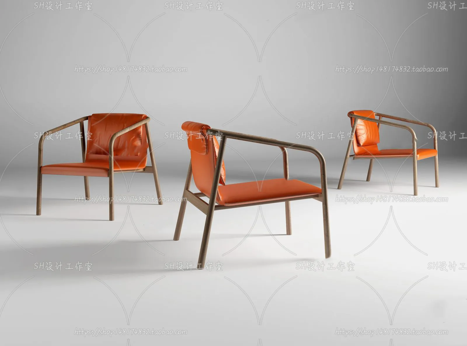 Chair – Armchair – Single Chairs – 3D Models – 0129