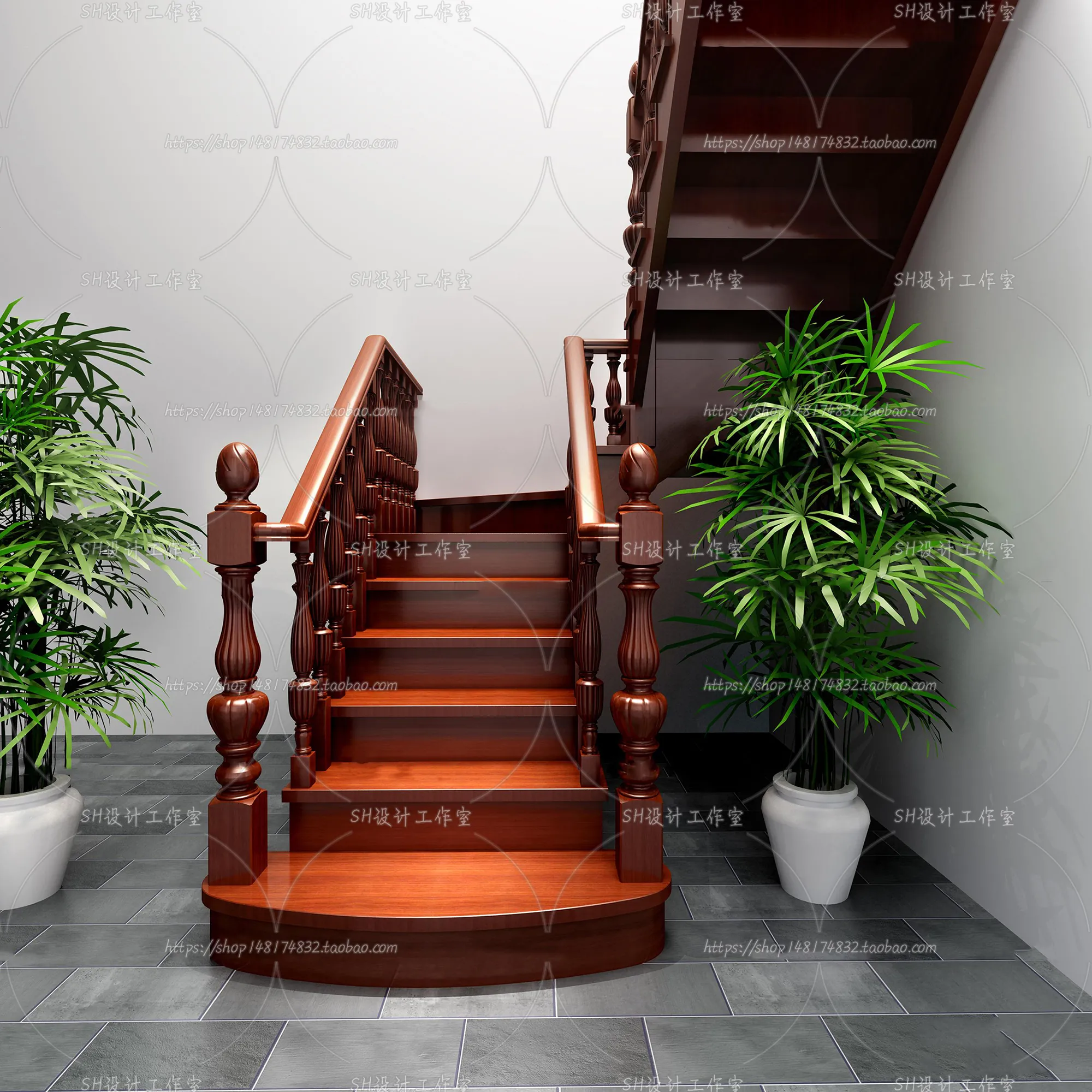 Stair 3D Models – 0026