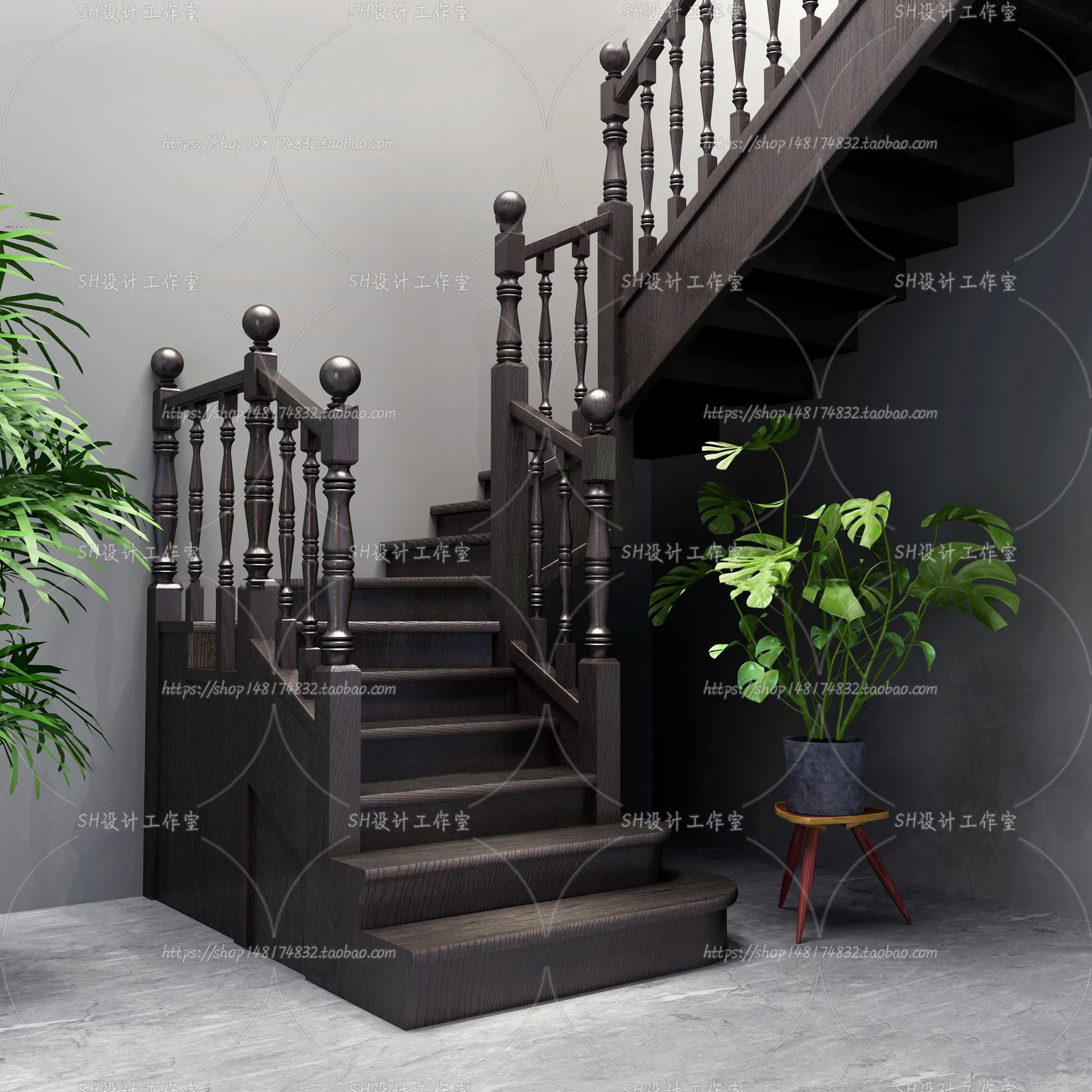 Stair 3D Models – 0028