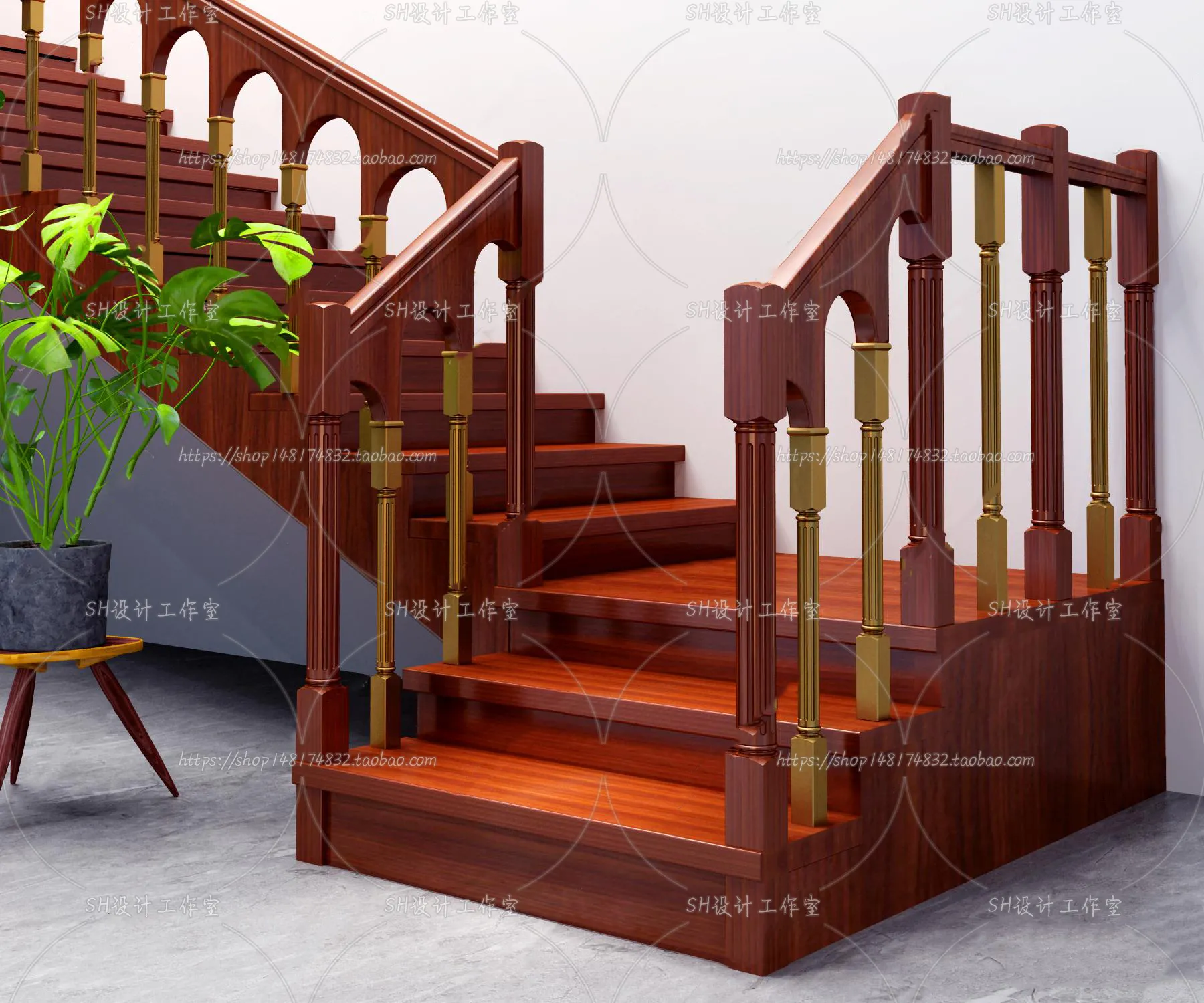 Stair 3D Models – 0035