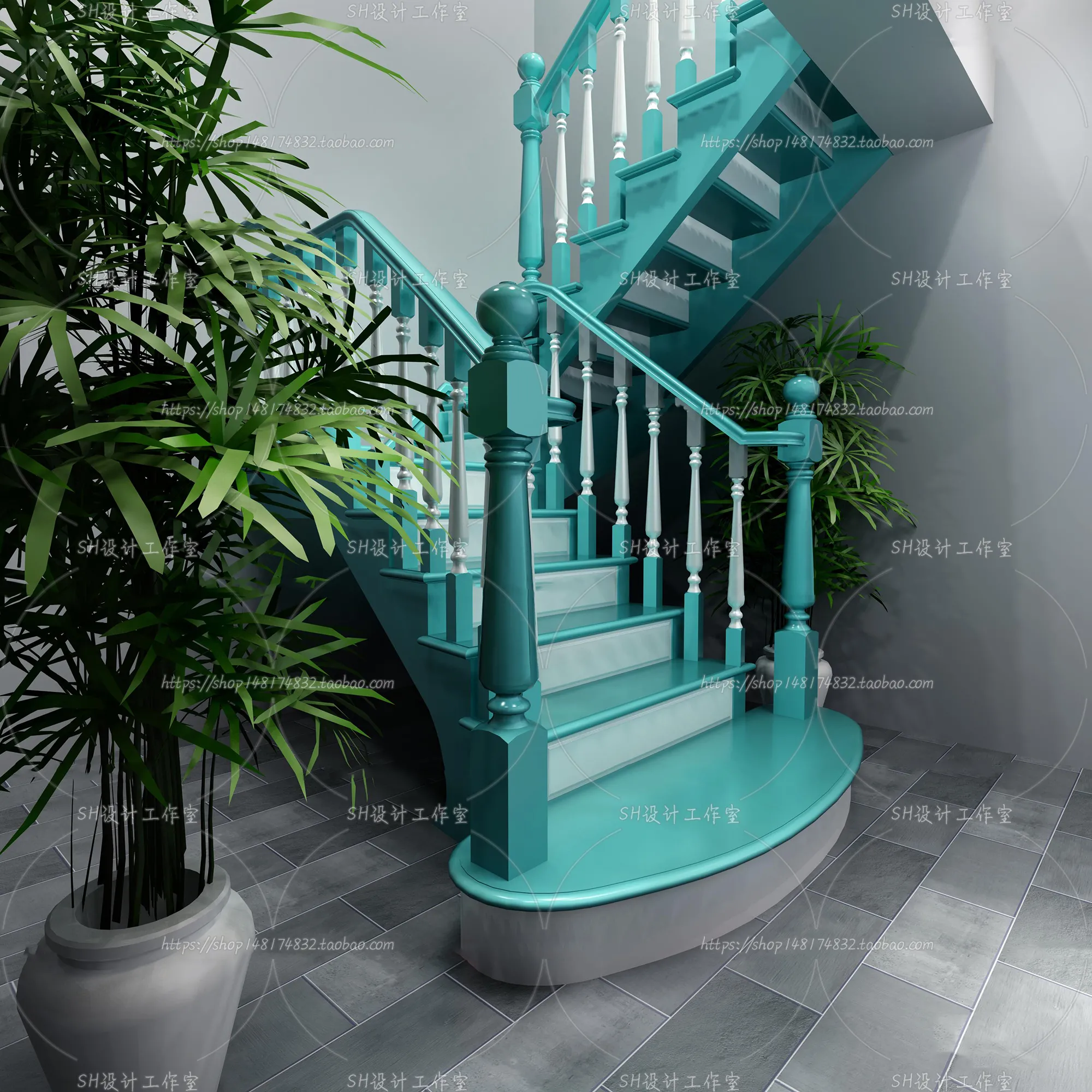 Stair 3D Models – 0039