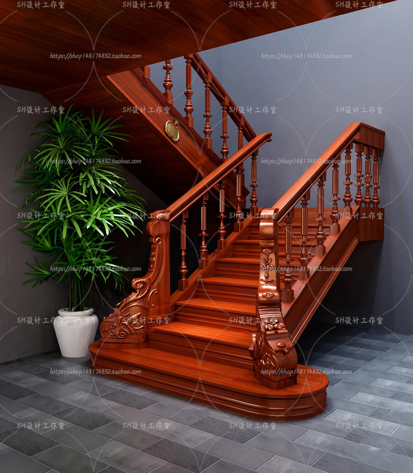 Stair 3D Models – 0042