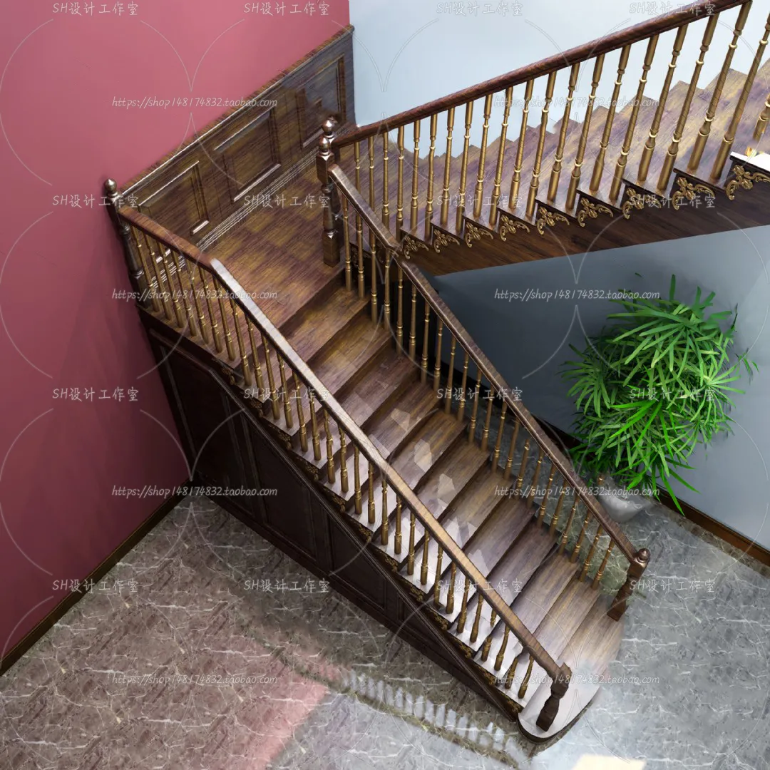 Stair 3D Models – 0048