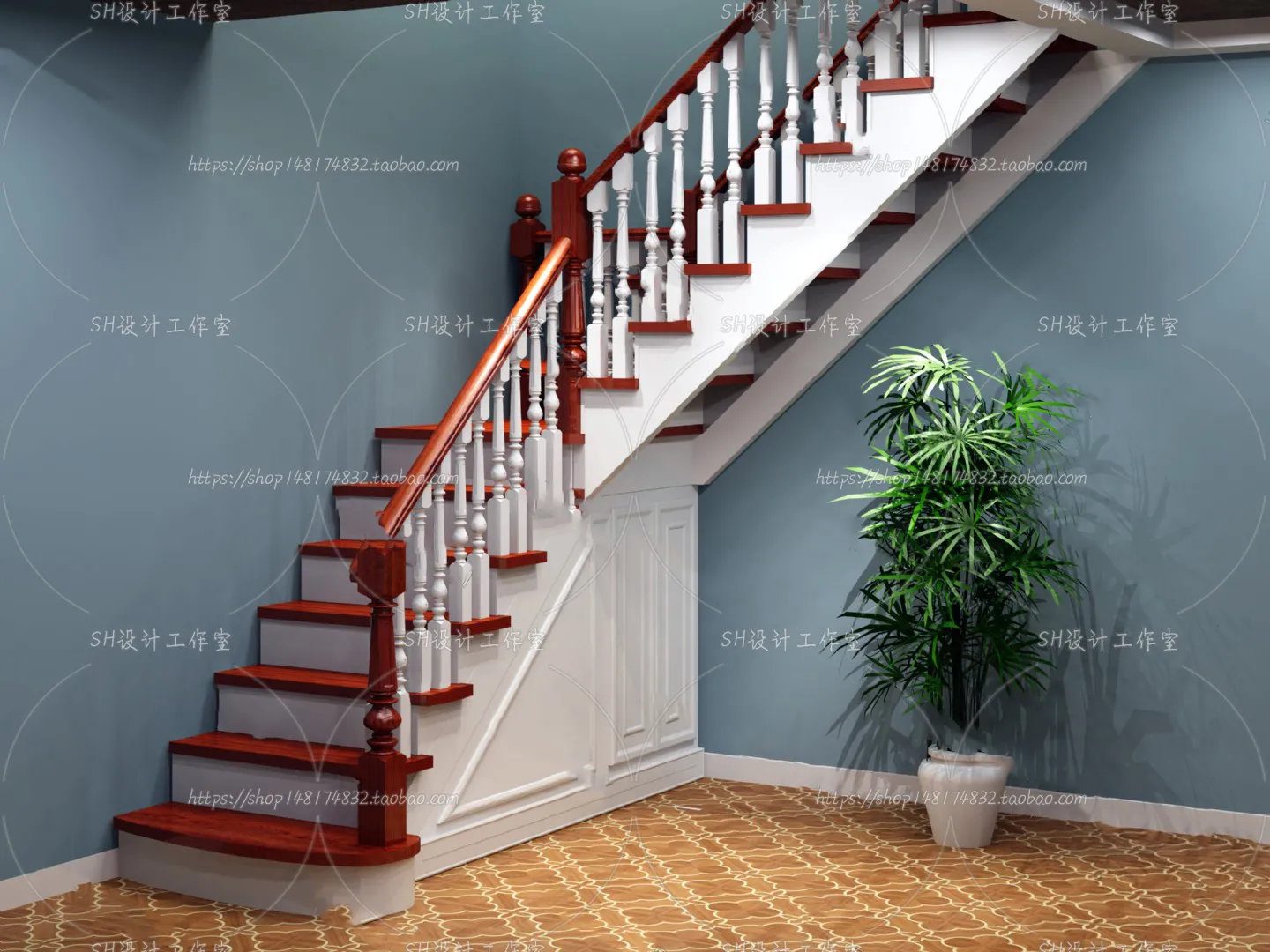 Stair 3D Models – 0056
