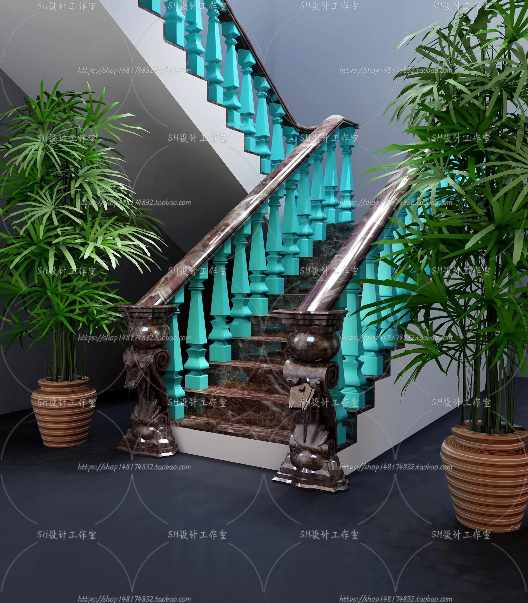 Stair 3D Models – 0058