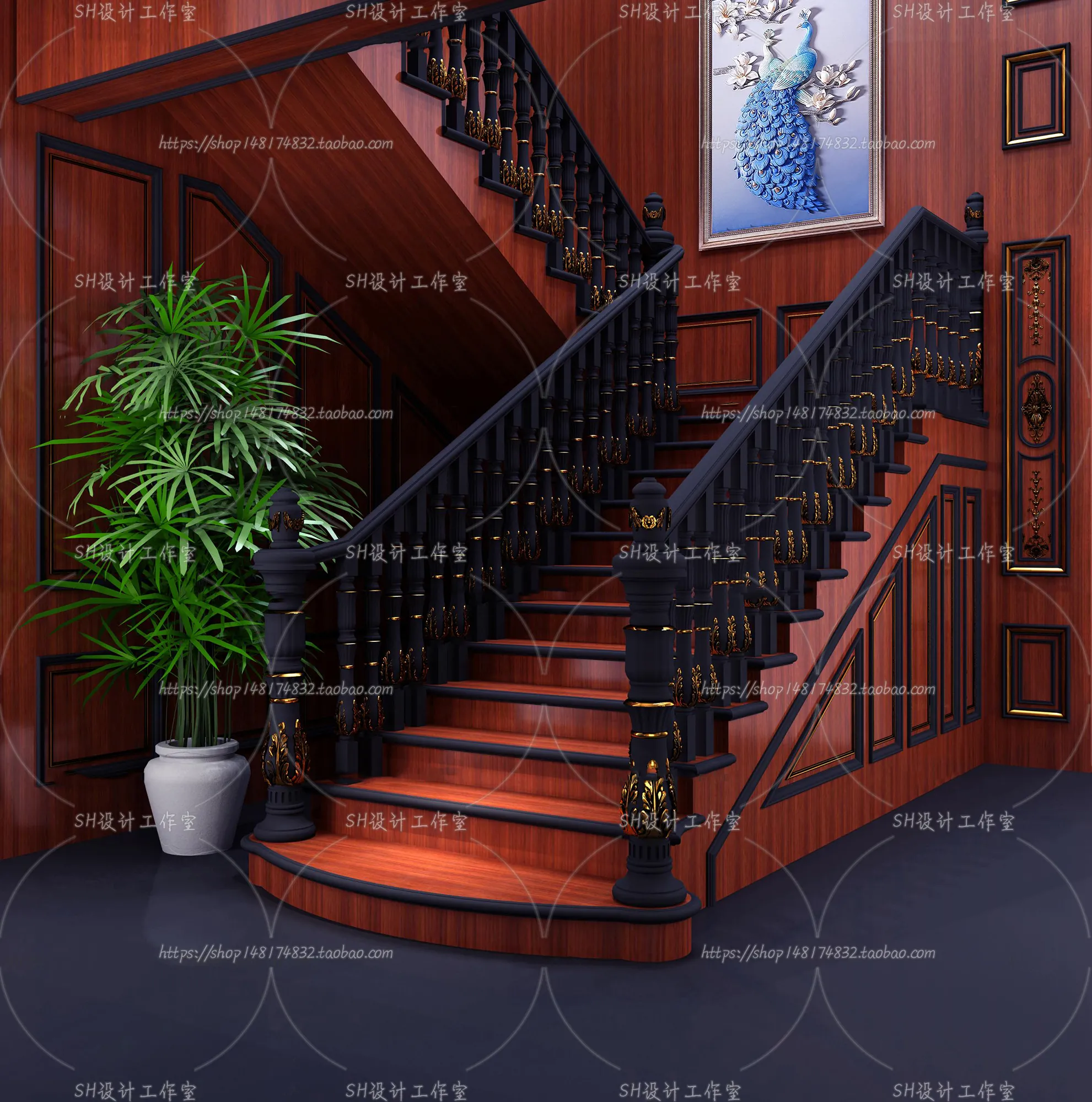 Stair 3D Models – 0061