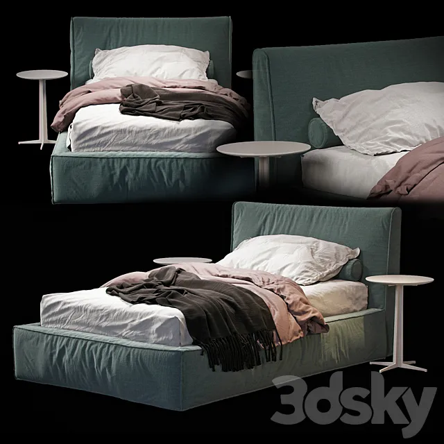 Furniture – Bed 3D Models – Twils ada single