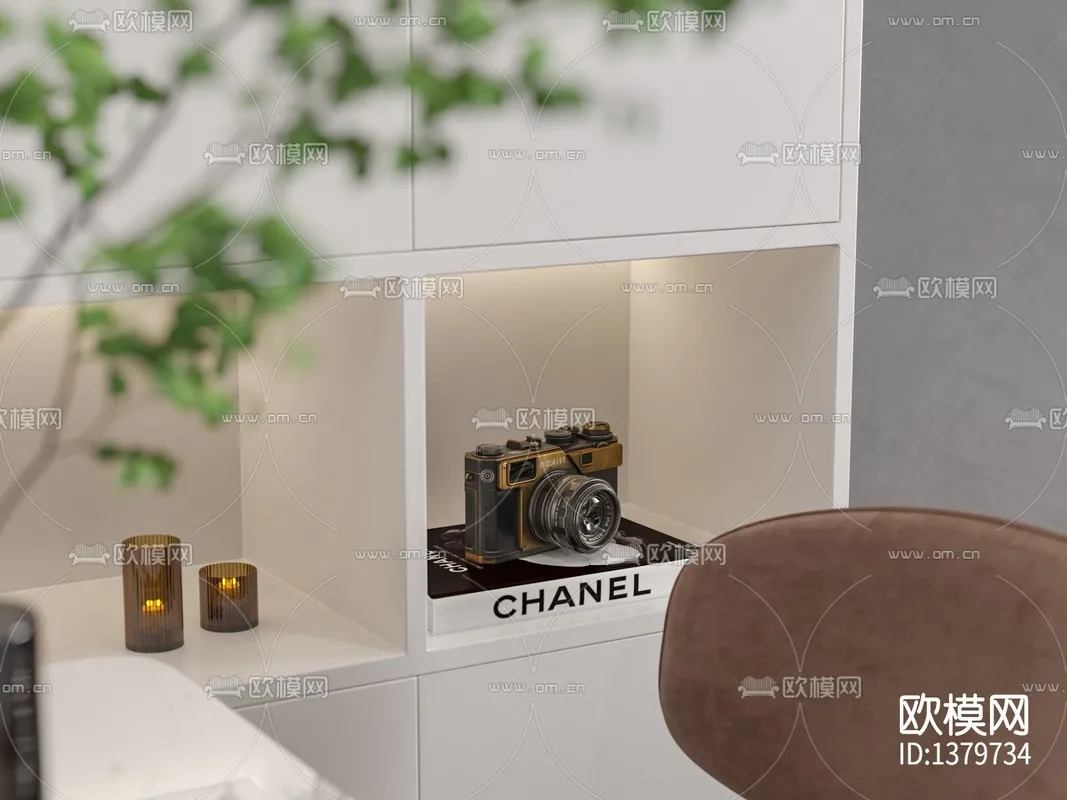 Corona Render 3D Scenes – Living Room – 0006