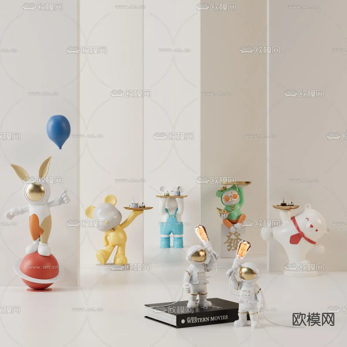 Decoration 3Dsmax – 3D Models – 0225