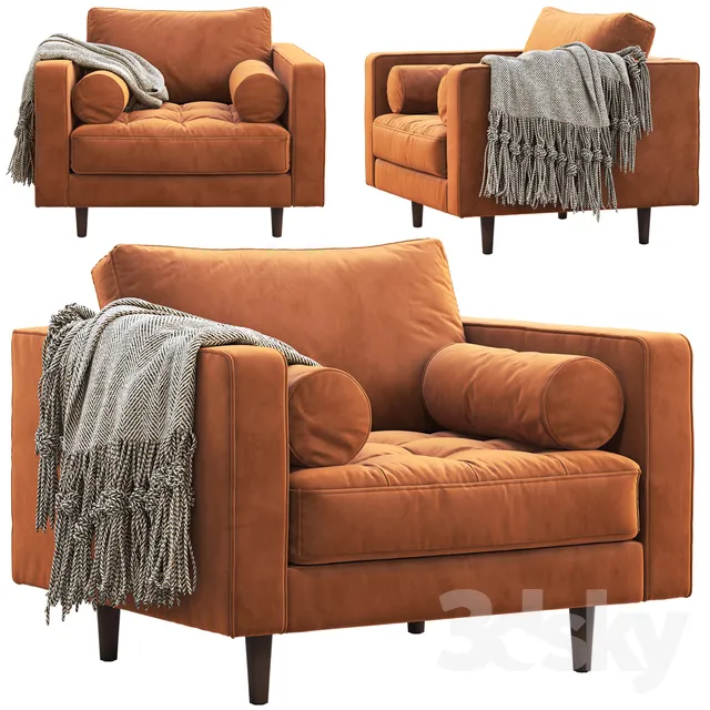 Furniture – Sofa 3D Models – 0229