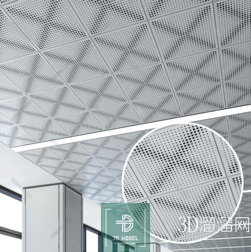 MATERIAL – TEXTURES – OFFICE CEILING – 0024