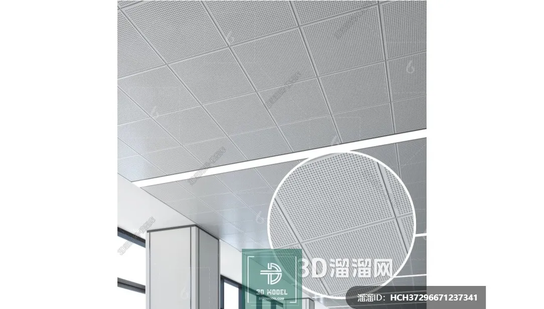MATERIAL – TEXTURES – OFFICE CEILING – 0029