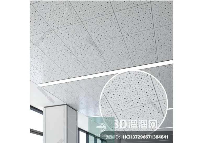 MATERIAL – TEXTURES – OFFICE CEILING – 0033