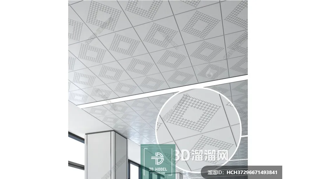 MATERIAL – TEXTURES – OFFICE CEILING – 0036