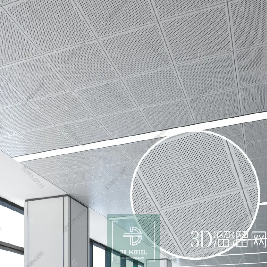 MATERIAL – TEXTURES – OFFICE CEILING – 0038