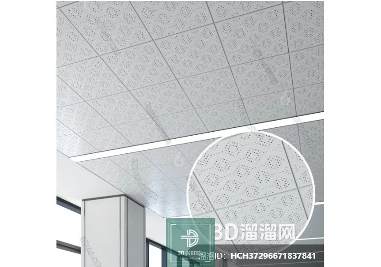 MATERIAL – TEXTURES – OFFICE CEILING – 0048