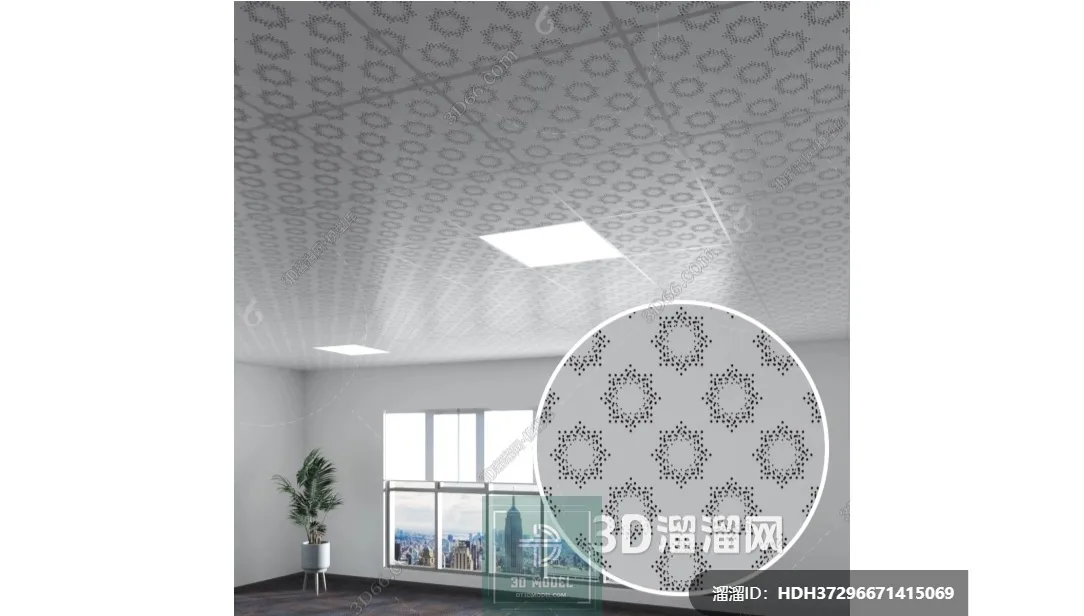 MATERIAL – TEXTURES – OFFICE CEILING – 0063