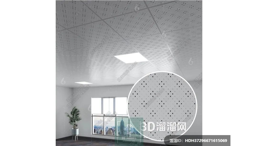 MATERIAL – TEXTURES – OFFICE CEILING – 0073