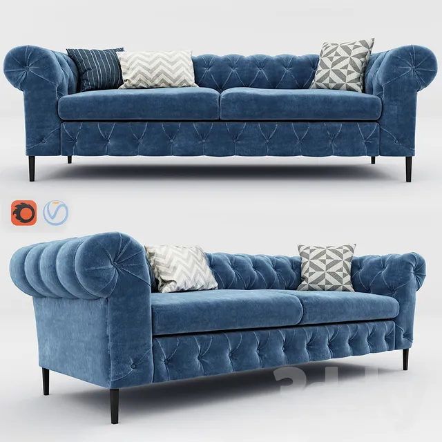 Furniture – Sofa 3D Models – 0248