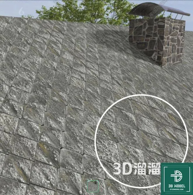 MATERIAL – TEXTURES – ROOF TILES – 0004
