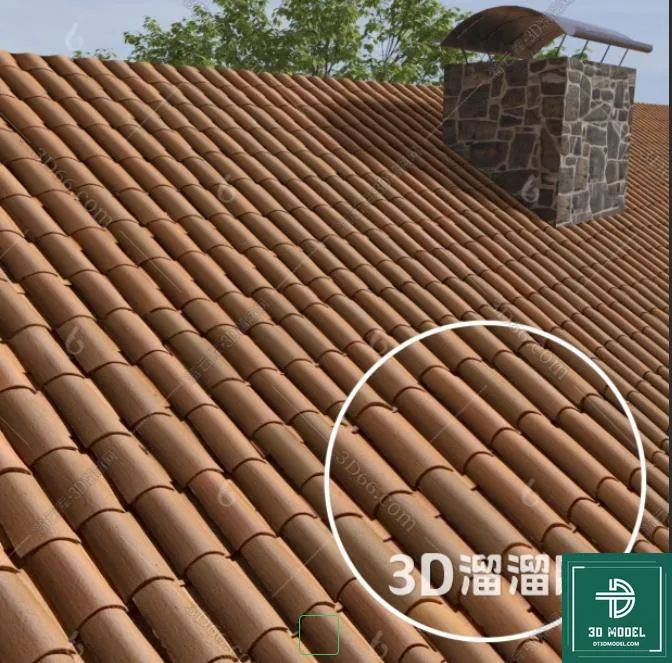 MATERIAL – TEXTURES – ROOF TILES – 0008