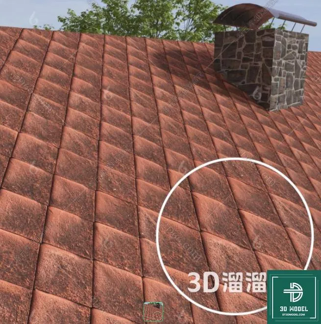 MATERIAL – TEXTURES – ROOF TILES – 0012