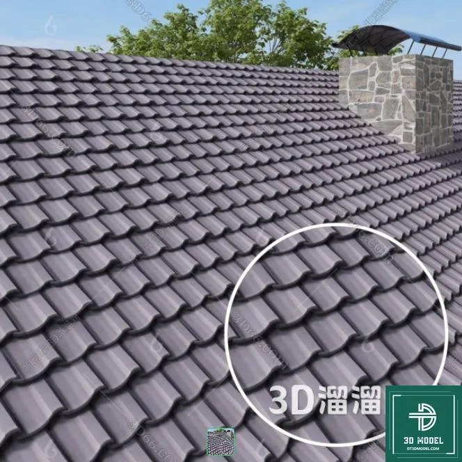 MATERIAL – TEXTURES – ROOF TILES – 0014