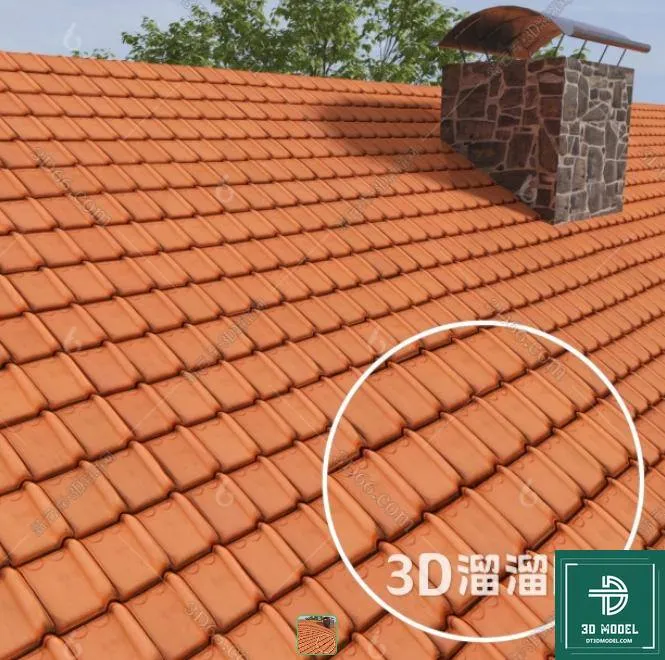 MATERIAL – TEXTURES – ROOF TILES – 0015
