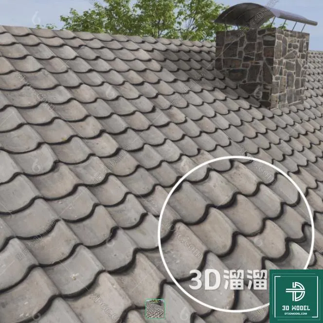 MATERIAL – TEXTURES – ROOF TILES – 0023