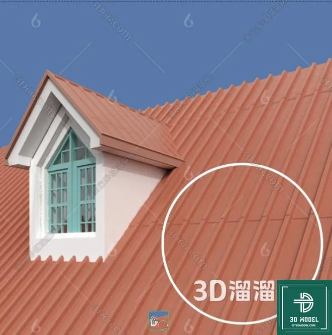 MATERIAL – TEXTURES – ROOF TILES – 0024