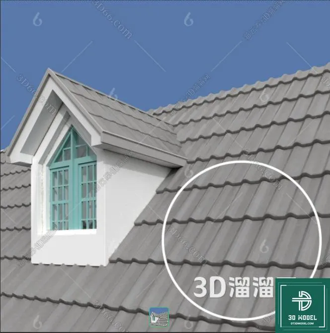 MATERIAL – TEXTURES – ROOF TILES – 0028