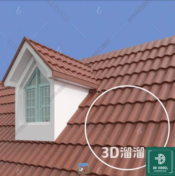 MATERIAL – TEXTURES – ROOF TILES – 0031