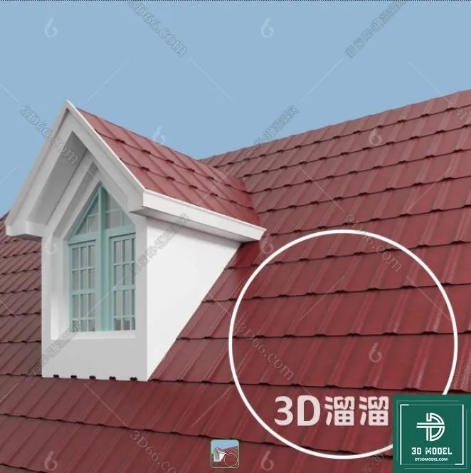 MATERIAL – TEXTURES – ROOF TILES – 0034