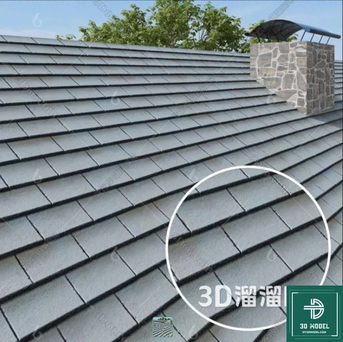 MATERIAL – TEXTURES – ROOF TILES – 0040