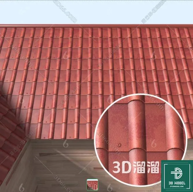 MATERIAL – TEXTURES – ROOF TILES – 0049