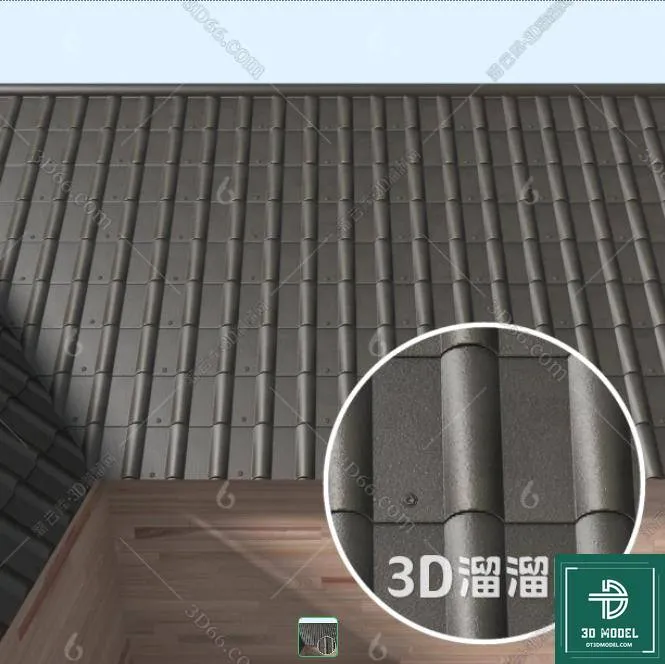 MATERIAL – TEXTURES – ROOF TILES – 0051