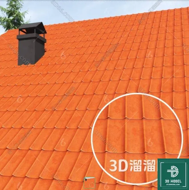 MATERIAL – TEXTURES – ROOF TILES – 0059