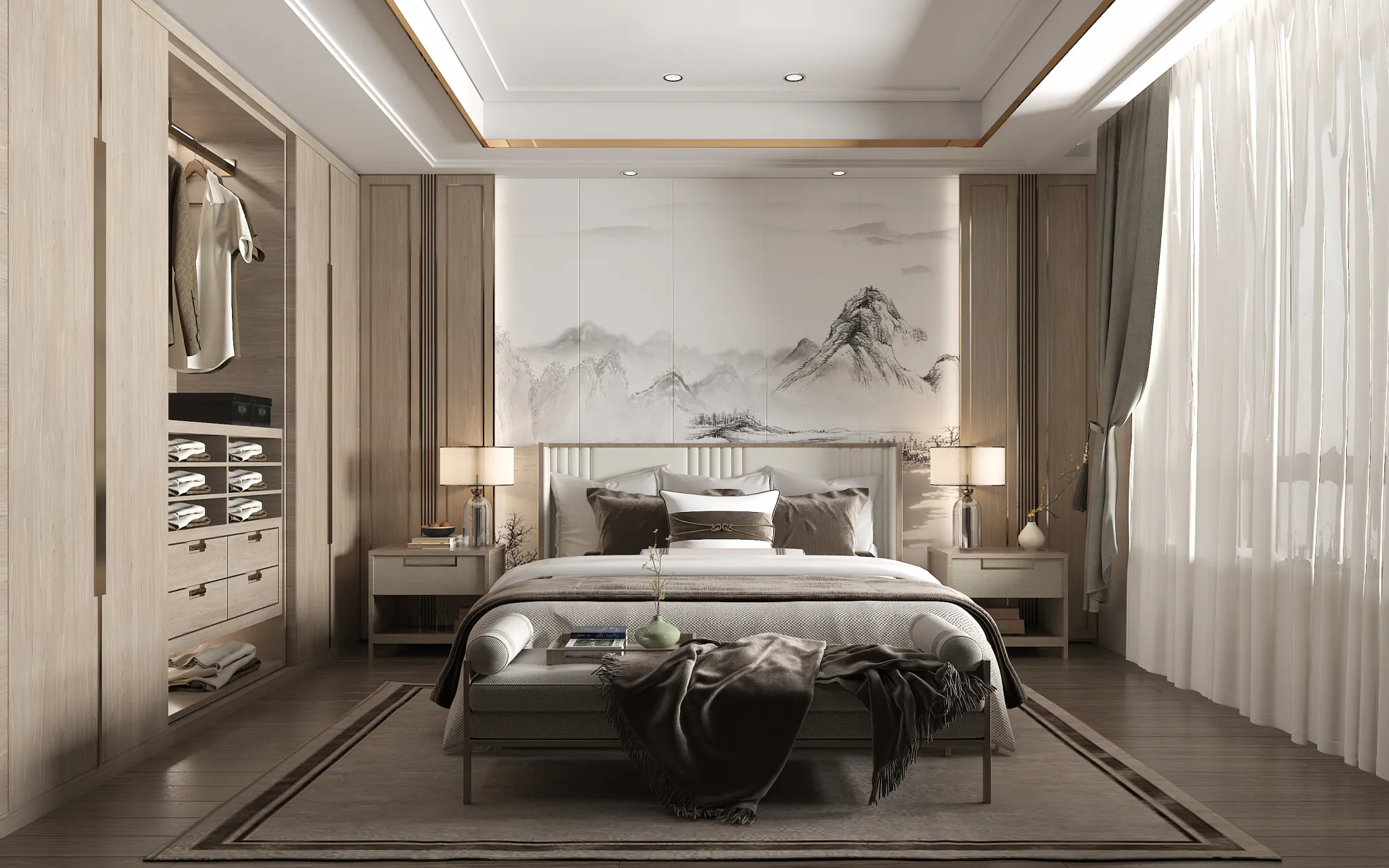 INTERIOR 3D SCENES – CHINESE STYLE – 0001