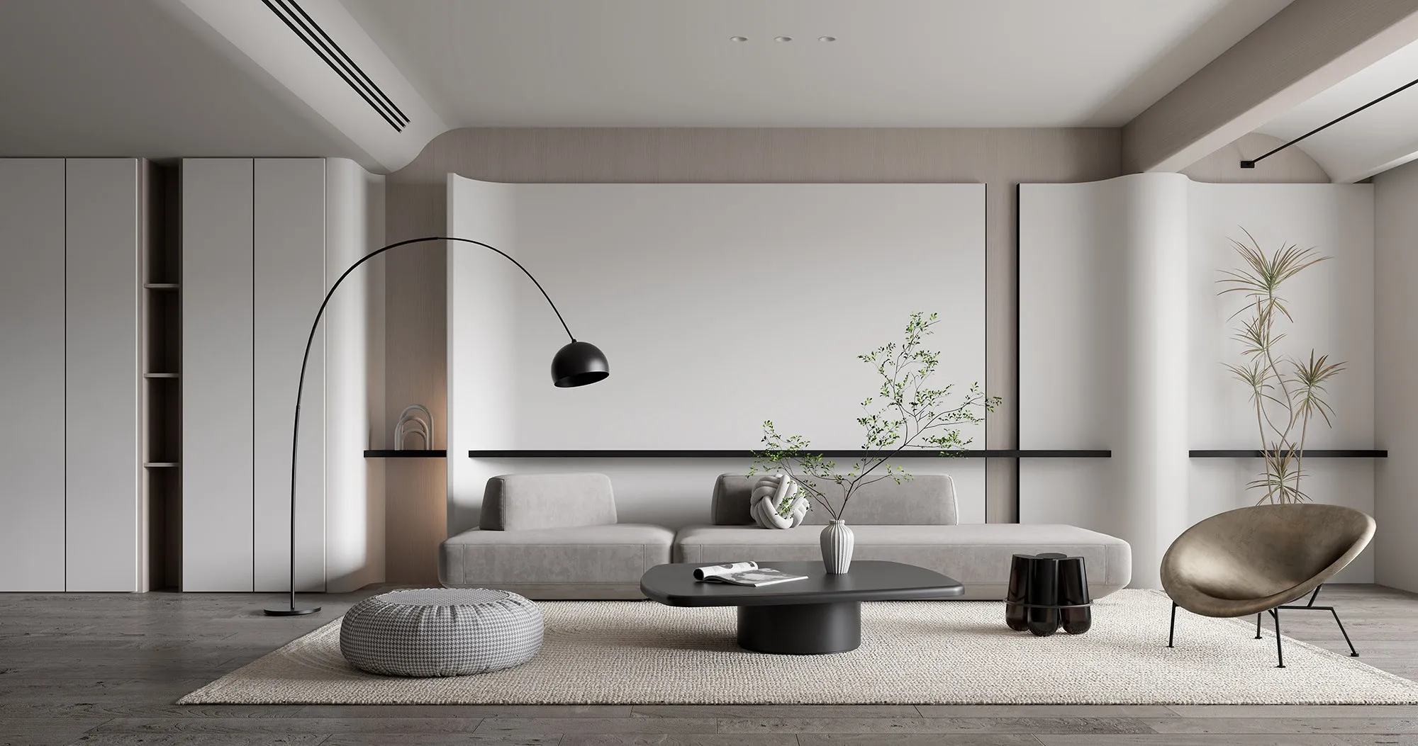 HOUSE SPACE 3D SCENES – LIVING ROOM – 0009