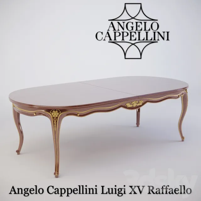 Angelo Cappellini Raffaello Table 3DS Max - thumbnail 3
