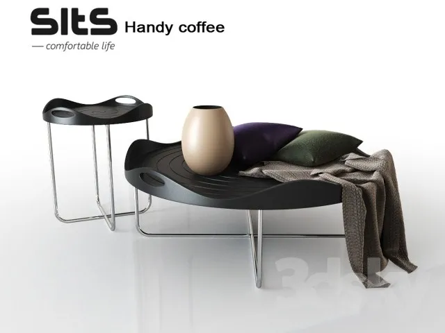 Sits Handy coffee 3DS Max - thumbnail 3
