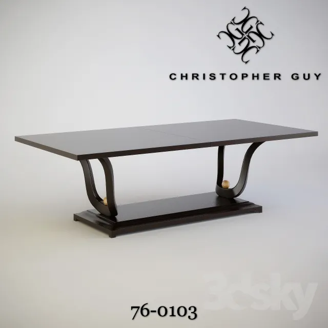 Christopher Guy Table 76-0103 3DS Max - thumbnail 3