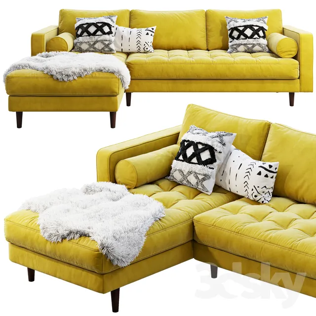 Furniture – Sofa 3D Models – 0290