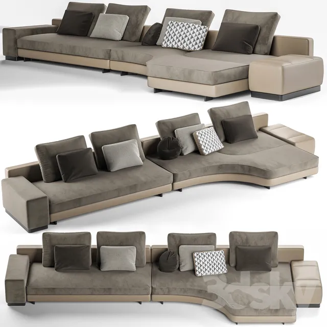 Furniture – Sofa 3D Models – 0291