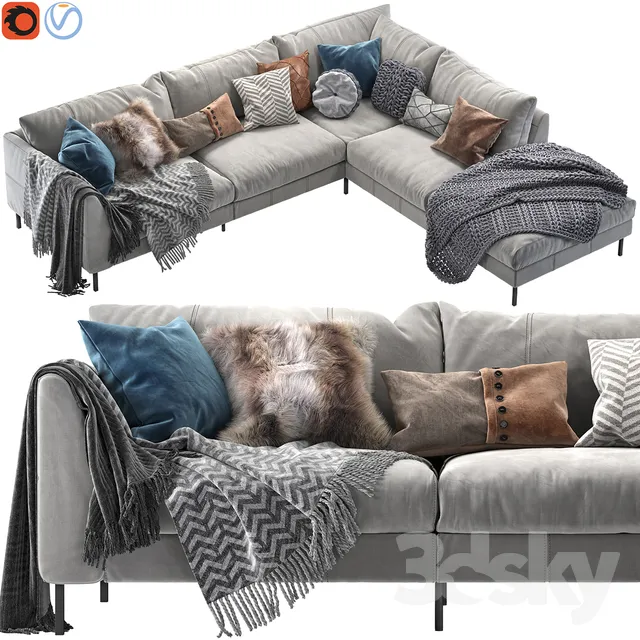 Furniture – Sofa 3D Models – 0292