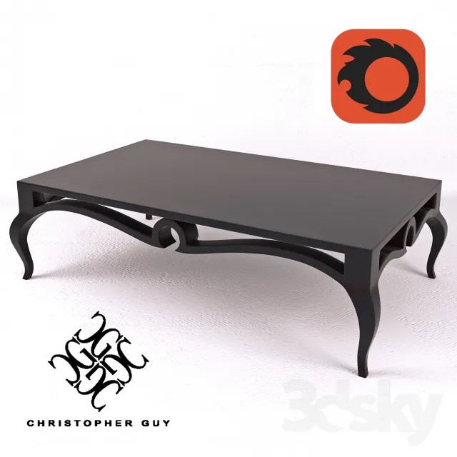 Table Christopher Guy PIAGET 3DS Max - thumbnail 3