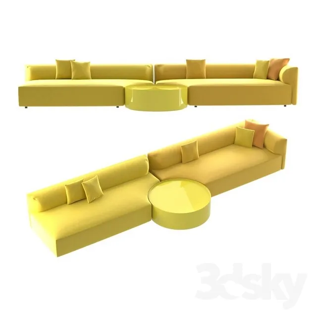 Furniture – Sofa 3D Models – 0299