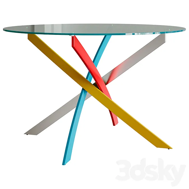 Fancy table 3DS Max - thumbnail 3