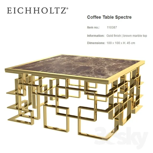 Eichholtz Coffee Table Spectre 3DS Max - thumbnail 3